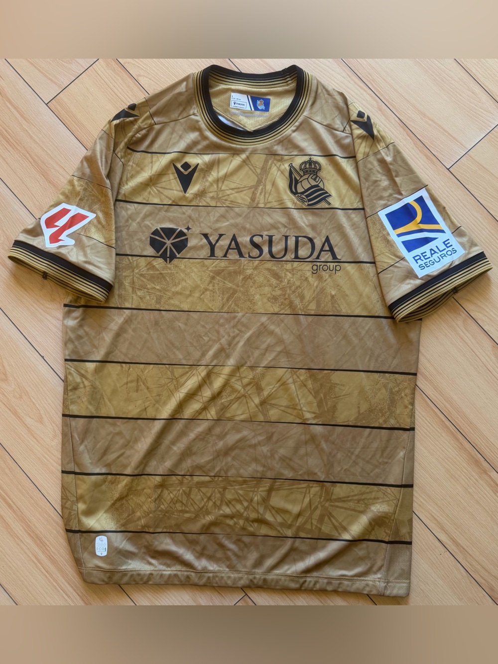 Real Sociedad 2024 2025 Away Original Football Shirt Jersey Macron